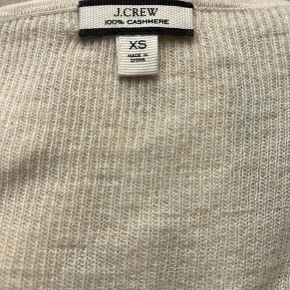 J.CREW Women's Long Sleeve 100% Cashmere Cardigan Sweater - Picture 3 of 3